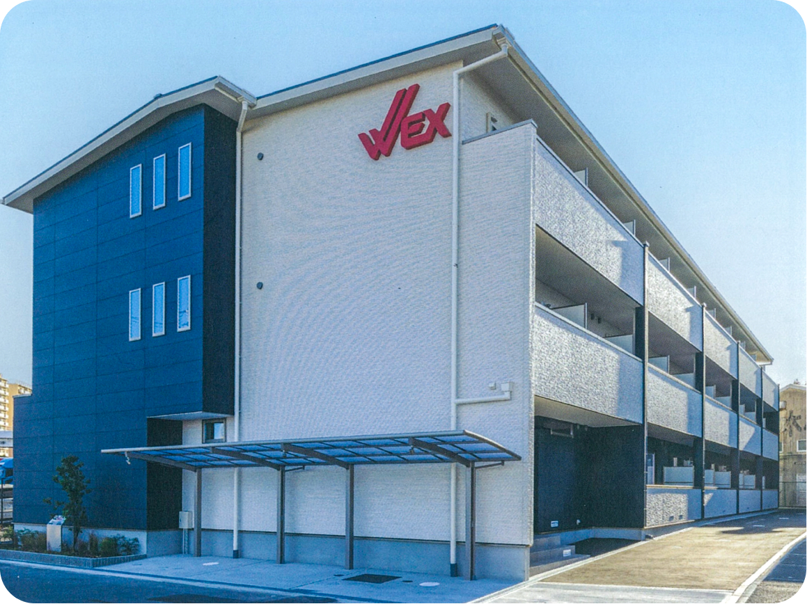 木造3階建ての社員寮